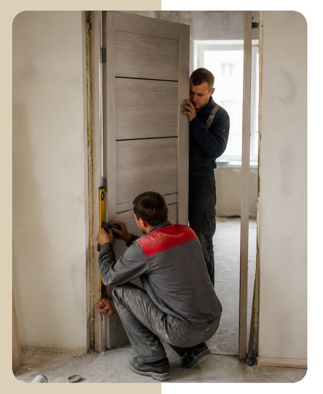 Профессиональная установка дверного блока в Ростове-на-Доне